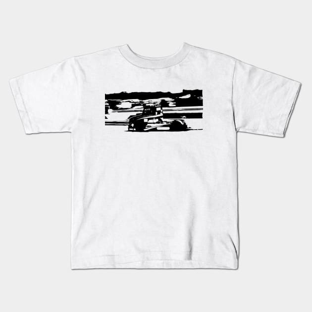 truck Kids T-Shirt by rickylabellevie